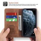 For iPhone 11 Pro POLA 008 Series Retro Magnetic Horizontal Flip Leather Casewith Holder & Card Slots(Brown) - 3