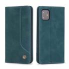 For iPhone 11 POLA 008 Series Retro Magnetic Horizontal Flip Leather Case with Holder & Card Slots(Blue) - 2