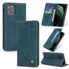 For iPhone 11 Pro Max POLA 008 Series Retro Magnetic Horizontal Flip Leather Case with Holder & Card Slots(Blue) - 1