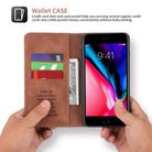 For iPhone 8 Plus / 7 Plus / 6 Plus POLA 008 Series Retro Magnetic Horizontal Flip Leather Case with Holder & Card Slots(Brown) - 3