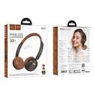 hoco W62 Verso Retro Wireless Bluetooth Headphones(Brown) - 2