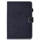 For Samsung Galaxy Tab A7 (2020) T500 Marble Style Cloth Texture Leather Case with Bracket & Card Slot & Pen Slot & Anti Skid Strip(Dark Blue) - 2