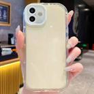 For iPhone 16 Plus Playful Color TPU + PC MagSafe Full Coverage Phone Case(Yellow) - 1