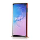 For Samsung Galaxy S10 Wrist Strap PU+TPU Shockproof Protective Case with Crossbody Lanyard & Holder & Card Slot(Red) - 3