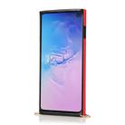 For Samsung Galaxy S10e Wrist Strap PU+TPU Shockproof Protective Case with Crossbody Lanyard & Holder & Card Slot(Red) - 3
