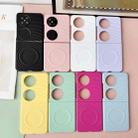 For Huawei Pocket 2 Wave Texture MagSafe Skin Feel PC Phone Case(Mint Green) - 3