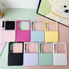 For Huawei Pura X Wave Texture MagSafe Skin Feel PC Phone Case(Yellow) - 3