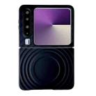 For Huawei Pura X Wave Texture MagSafe Skin Feel PC Phone Case(Black) - 1