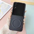 For Xiaomi Mix Flip Wave Texture MagSafe Skin Feel PC Phone Case(Black) - 2