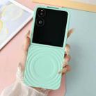 For Xiaomi Mix Flip Wave Texture MagSafe Skin Feel PC Phone Case(Mint Green) - 2