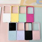 For Xiaomi Mix Flip Wave Texture MagSafe Skin Feel PC Phone Case(White) - 3