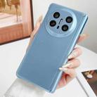 For Huawei Mate X6 Skin Meel PC Magnetic Hinge Folding Phone Case(Blue) - 2