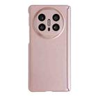 For Huawei Mate X6 Skin Meel PC Magnetic Hinge Folding Phone Case(Rose Gold) - 1