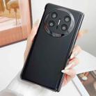 For Huawei Mate X6 Skin Meel PC Magnetic Hinge Folding Phone Case(Black) - 2