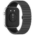For Huawei Watch Fit4 / Fit3 / Fit4 Pro 20mm xDfind One-bead Bamboo Solid Stainless Steel Watch Band(Black) - 2