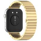 For Huawei Watch Fit4 / Fit3 / Fit4 Pro 20mm xDfind One-bead Bamboo Solid Stainless Steel Watch Band(Gold) - 2