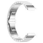 For Huawei Band 10 / 9 / 8 14mm xDfind One-bead Bamboo Solid Stainless Steel Watch Band(Silver) - 3