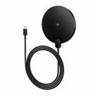 hoco CW62 Peak 15W Digital Display Desktop Wireless Charger(Black) - 2