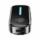 C89 2 in 1 Back Clip Wireless Audio Adapter Car 3.5mm Audio Receiver Transmitter(Black) - 8
