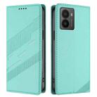 For HMD Fusion Embossed Multi-functional Wallet Retro Leather Phone Case(Mint Green) - 2