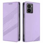 For HMD Fusion Embossed Multi-functional Wallet Retro Leather Phone Case(Light Purple) - 2