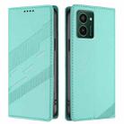 For HMD Pulse Pro Embossed Multi-functional Wallet Retro Leather Phone Case(Mint Green) - 2