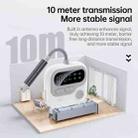 JS4 2 in 1 Car Digital Display Wireless Audio Adapter 3.5mm Audio Receiver Transmitter(White) - 5