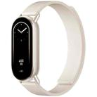14mm xDfind Flat Head Litchi Texture Magnetic Silicone Watch Band(Starlight) - 1