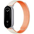 14mm xDfind Flat Head Litchi Texture Magnetic Silicone Watch Band(Starlight Orange) - 1
