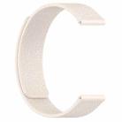 20mm xDfind Flat Head Litchi Texture Magnetic Silicone Watch Band(Starlight) - 2