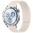 22mm xDfind Flat Head Litchi Texture Magnetic Silicone Watch Band(Starlight) - 1