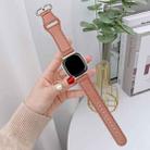 For Fitbit Versa 3 / 4 / Sense 2 Classic Buckle Genuine Leather Watch Band(Brown) - 2