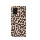 For Samsung Galaxy Note20 Leopard Pattern Horizontal Flip Leather Case with Holder & Card Slots(Yellow) - 3