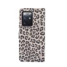 For Samsung Galaxy Note20 Ultra Leopard Pattern Horizontal Flip Leather Case with Holder & Card Slots(Brown) - 3