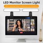 F-663 LED Monitor Screen Fill Light Video Conference Light(Black) - 5
