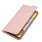 For Samsung Galaxy A42 5G DUX DUCIS Skin Pro Series Horizontal Flip PU + TPU Leather Case, with Holder & Card Slots(Rose Gold) - 2