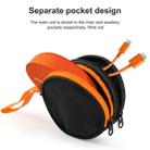 For Solis Lite Mobile WiFi Router Portable Storage Bag Nylon Accessory Bag(Orange Black) - 3