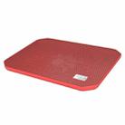 NUOXI M10B Dual Large Fan Laptop Cooling Pad(Red) - 1