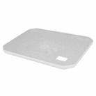 NUOXI M10B Dual Large Fan Laptop Cooling Pad(Silver) - 1