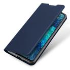 For Samsung Galaxy S20 FE DUX DUCIS Skin Pro Series Horizontal Flip PU + TPU Leather Case, with Holder & Card Slots(Blue) - 2