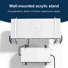 For Starlink Gen 3 Router Acrylic Separable Wall-mounted Bracket(Transparent) - 3