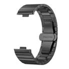 For Huawei Watch Fit 4 / 4 Pro / 3 Bamboo Stainless Steel Watch Band(Black) - 2
