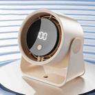 FS-22 Digital Display 100-speed Desktop Air Circulation Electric Fan(Beige) - 1