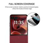 For Motorola Razr 60 Ultra 3D Hot Bending Edge Glue HD Curved Tempered Glass Film - 3