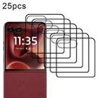 For Motorola Razr 60 Ultra 25pcs 3D Hot Bending Edge Glue HD Curved Tempered Glass Film - 1