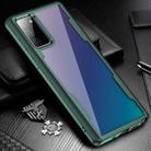 For Samsung Galaxy Note20 Freelander Shockproof TPU + PC Case(Dark Green) - 1