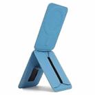 MagSafe Live Broadcast Phone Bracket Card Holder with Elastic Band(Blue) - 1
