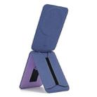 MagSafe Live Broadcast Phone Bracket Card Holder with Elastic Band(Purple) - 1