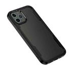 For iPhone 12 Pro Max Freelander Shockproof TPU + PC Case(Black) - 4