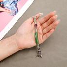 For Xiaomi Smart Band 10 / 9 / 8 Large Beaded Bracelet Watch Band(Green Beads) - 3